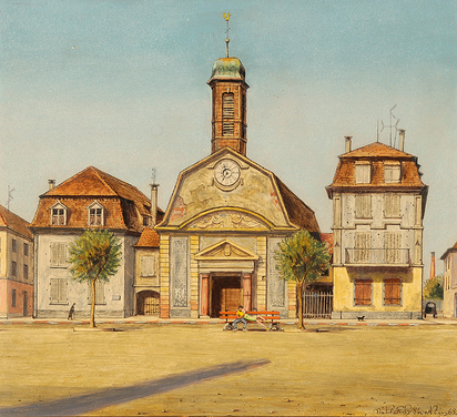 Kirche von Grosshüningen