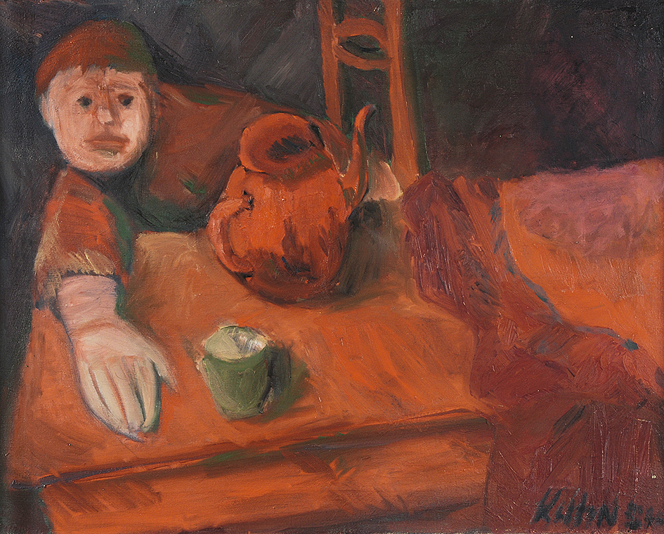 Friedrich Kuhn, Am Tisch