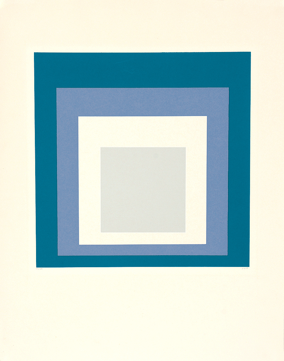 Josef Albers, Sheet from "Hommage au Carré"