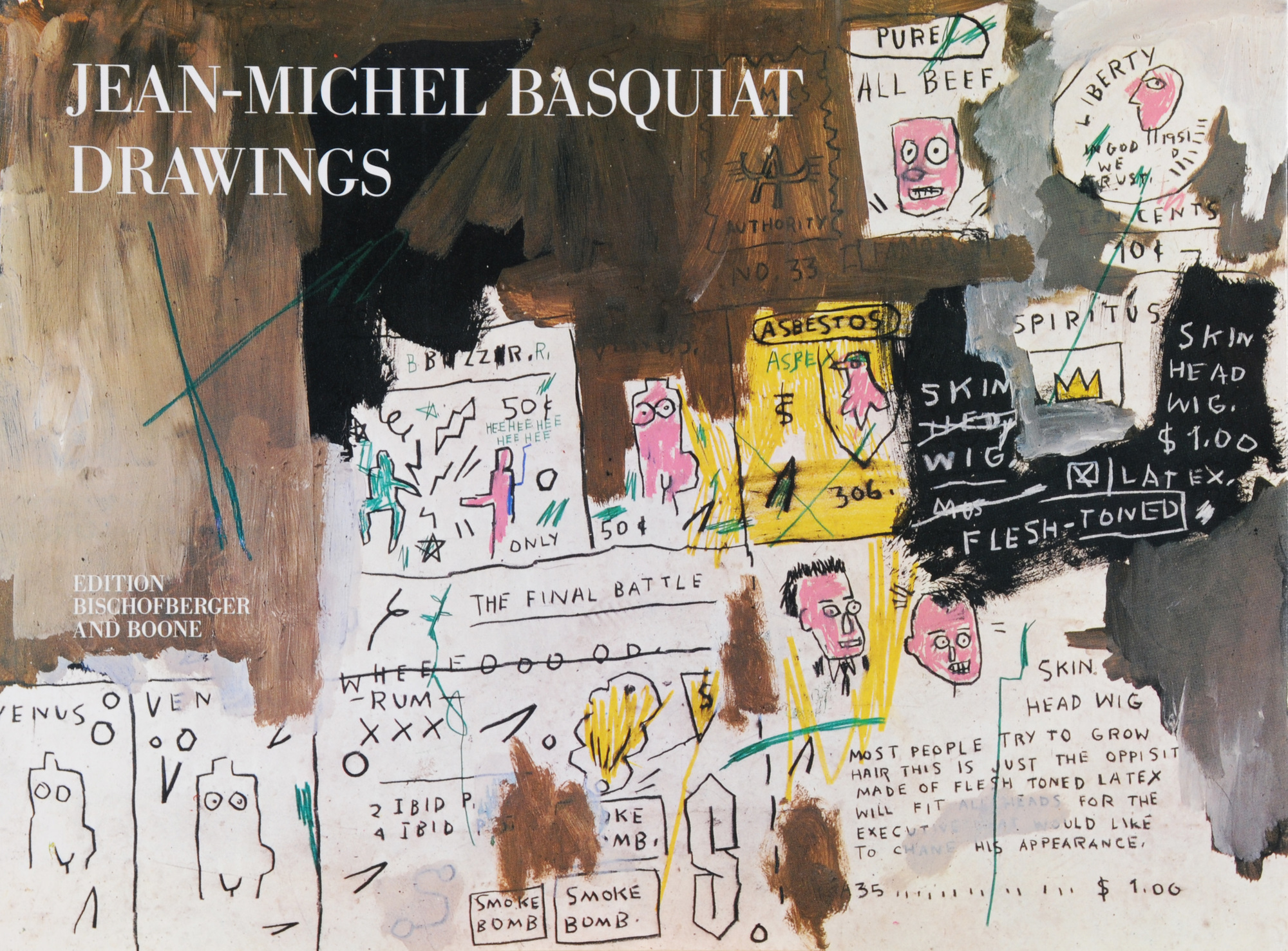 Jean-Michel Basquiat, Buch. 
Jean-Michel Basquiat Drawings, 1985