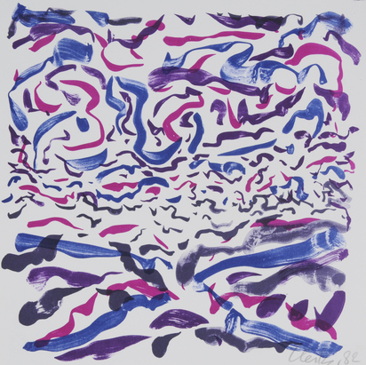 2 sheets: Engadin I (red); Engadin II (blue)