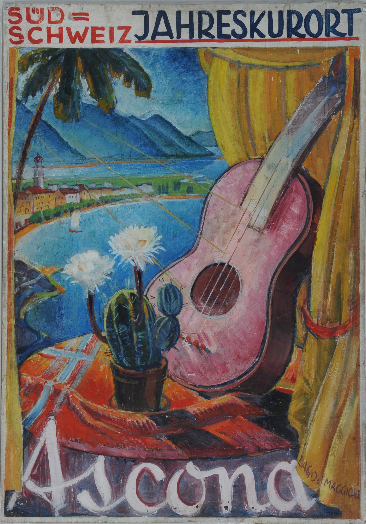 Ernst Thommen, Südschweiz - Jahreskurort - Ascona - Lago Maggiore