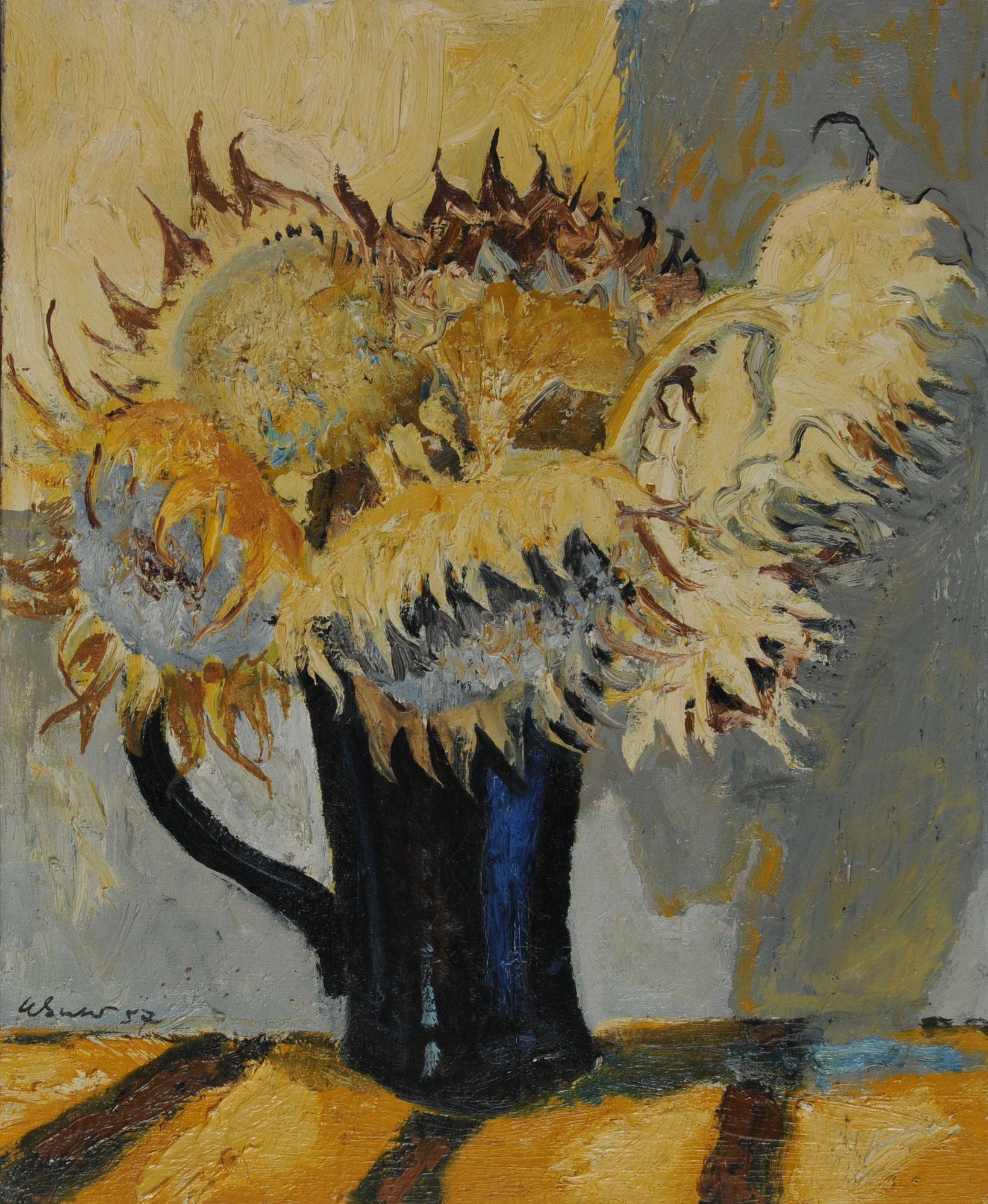 Willy Suter, Sonnenblumenstrauss