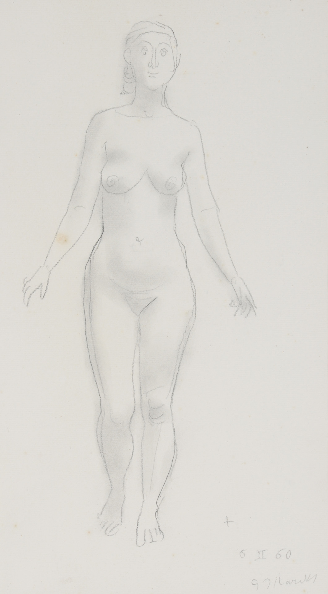 Gerhard Marcks, Standing Female Nude