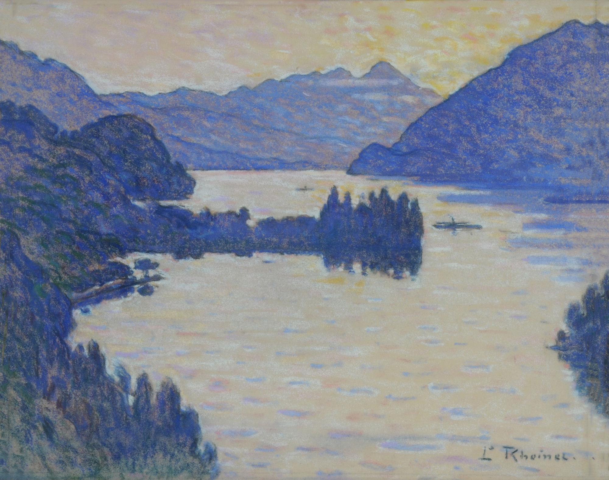 Louis Rheiner, Couchant vers le Brienzersee