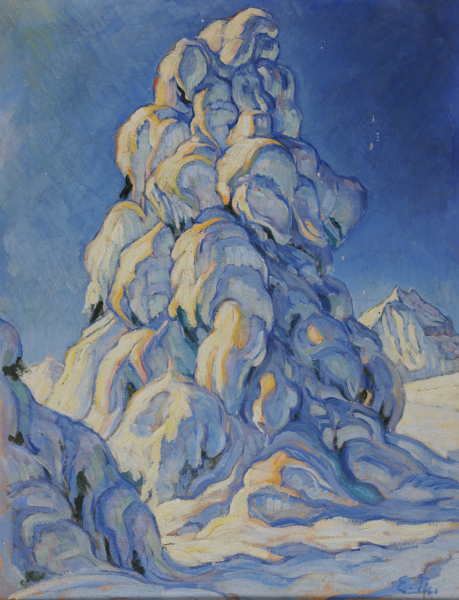 Ernst Thommen, Schneelandschaft