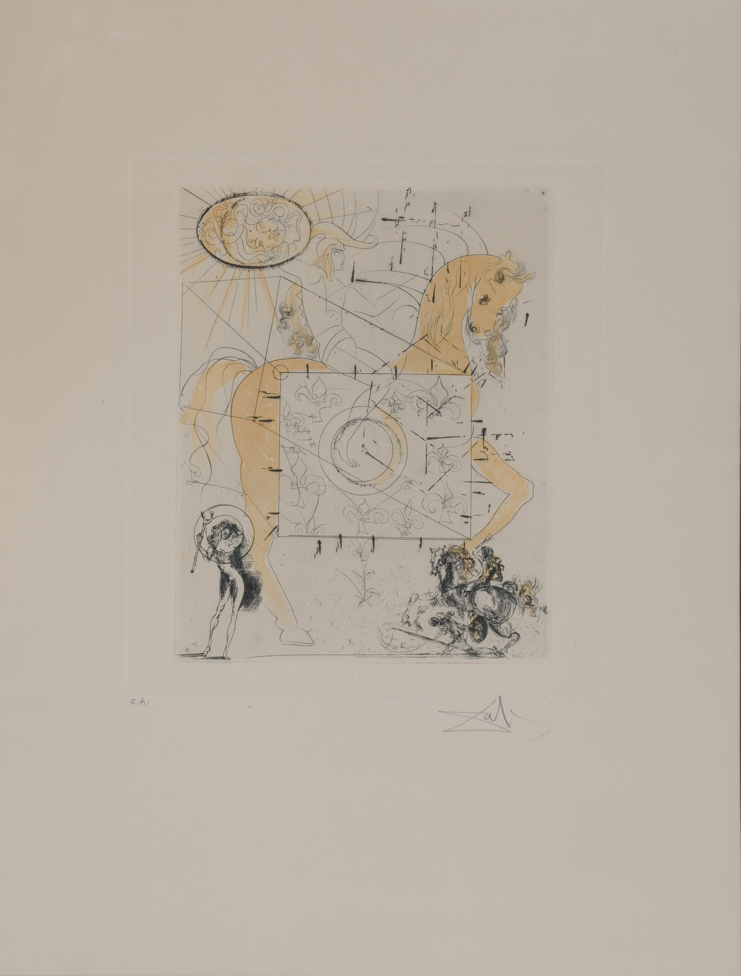 Salvador Dalí, Cheval royal