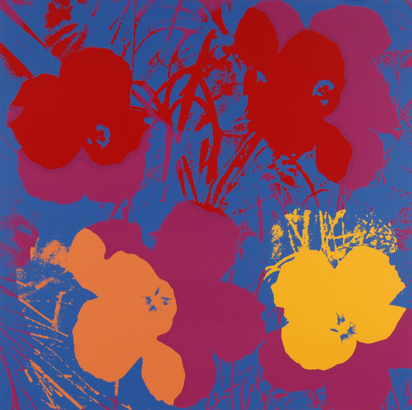 after. 5 sheets from "Flowers"