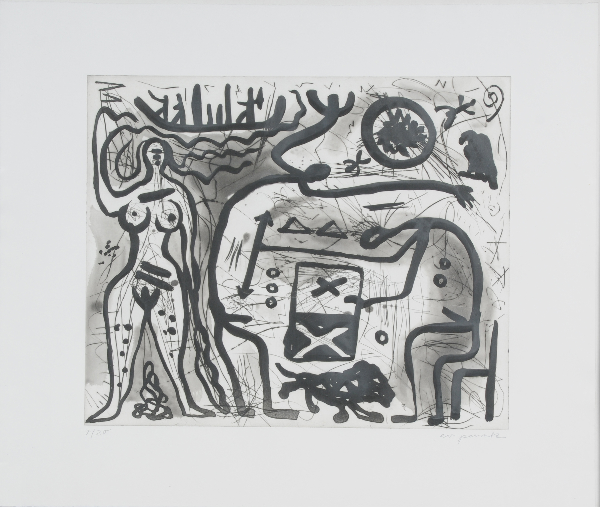 A.R. Penck, Untitled
