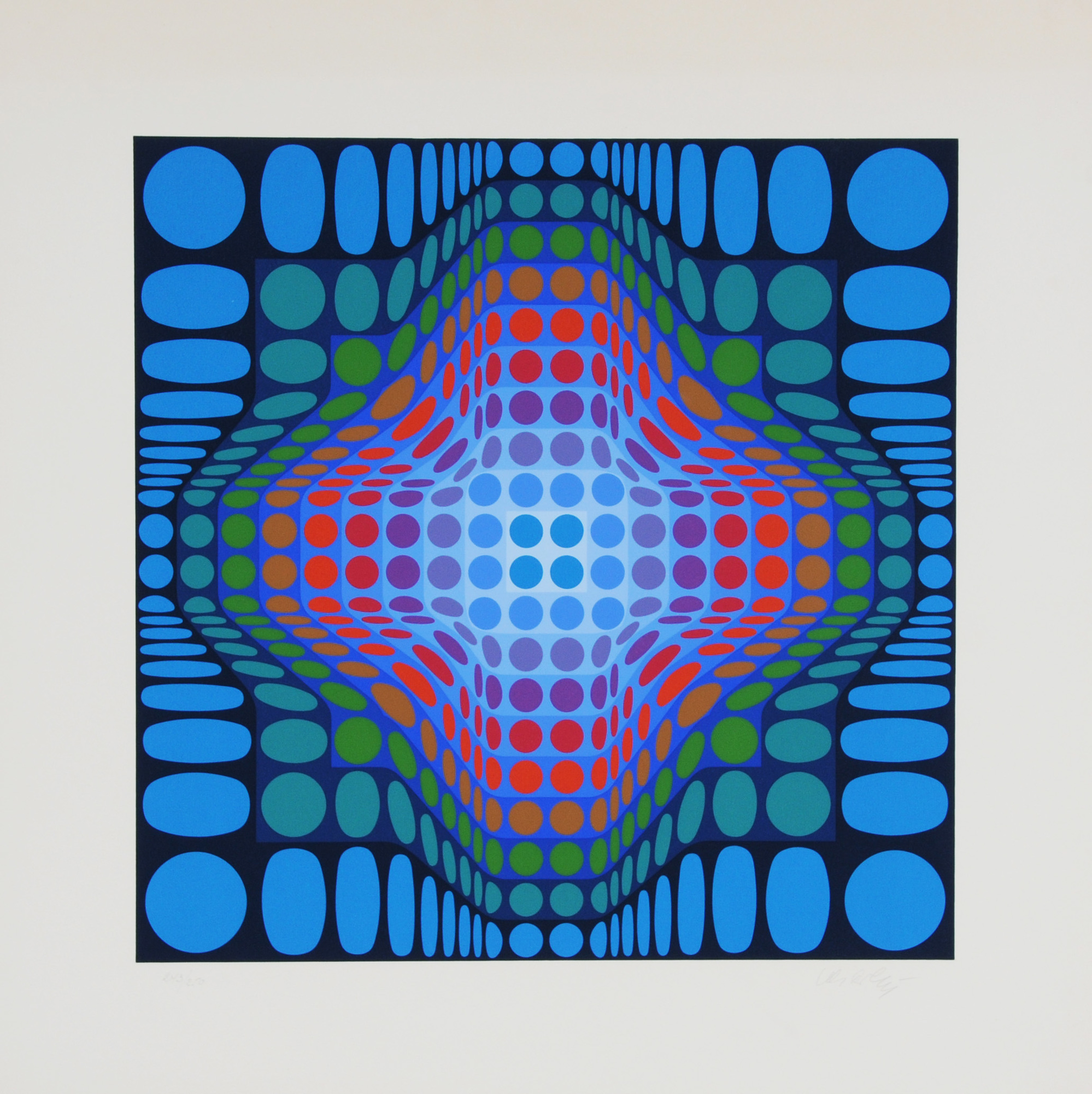 Victor Vasarely, Composition