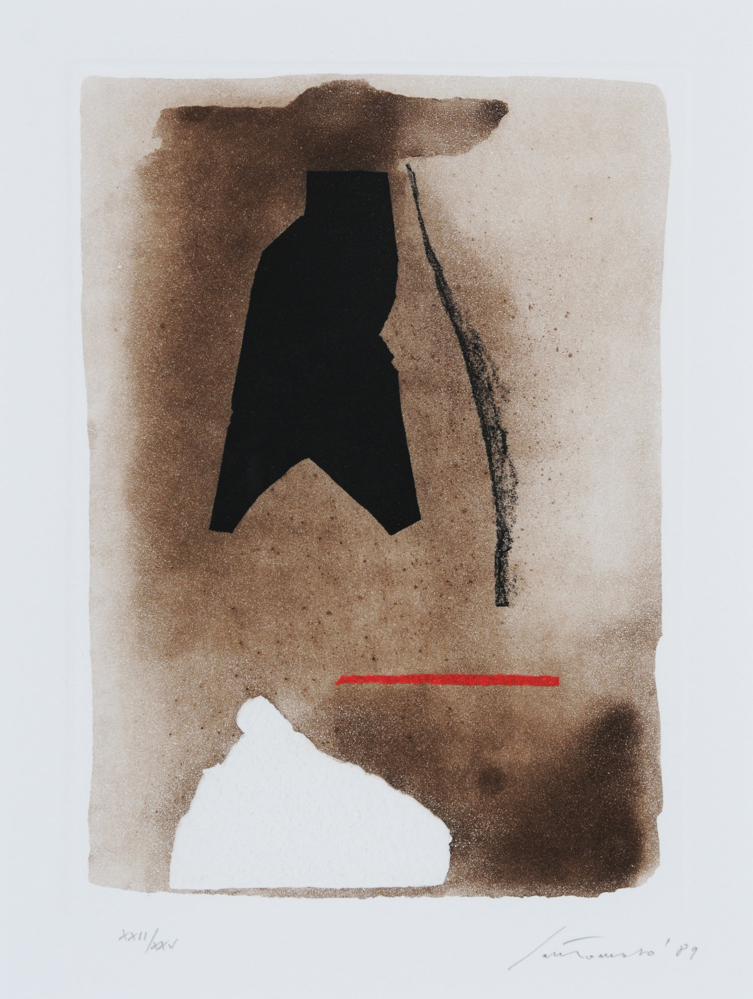 Giuseppe Santomaso, 3 sheets: Senza titolo