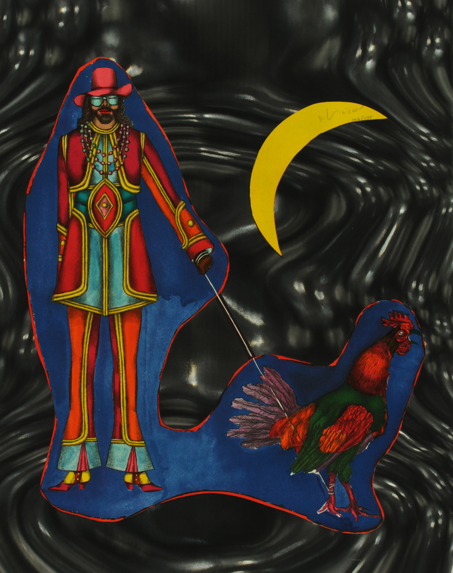 Richard Lindner, Gigolo, from "Fun City"