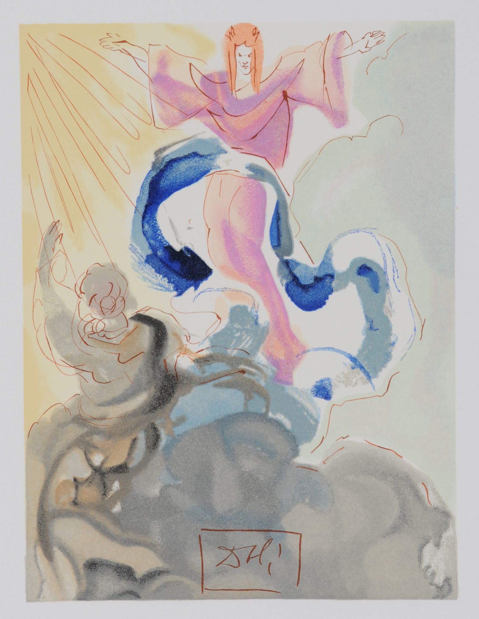 Salvador Dalí, 19 Blätter aus "Die Göttliche Komödie (Das Paradies)"