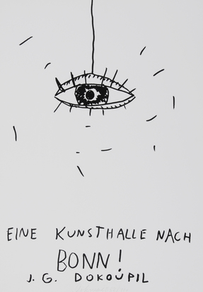 8 sheets from
 " Initiative für eine Kunsthalle in der Bundeshauptstadt"