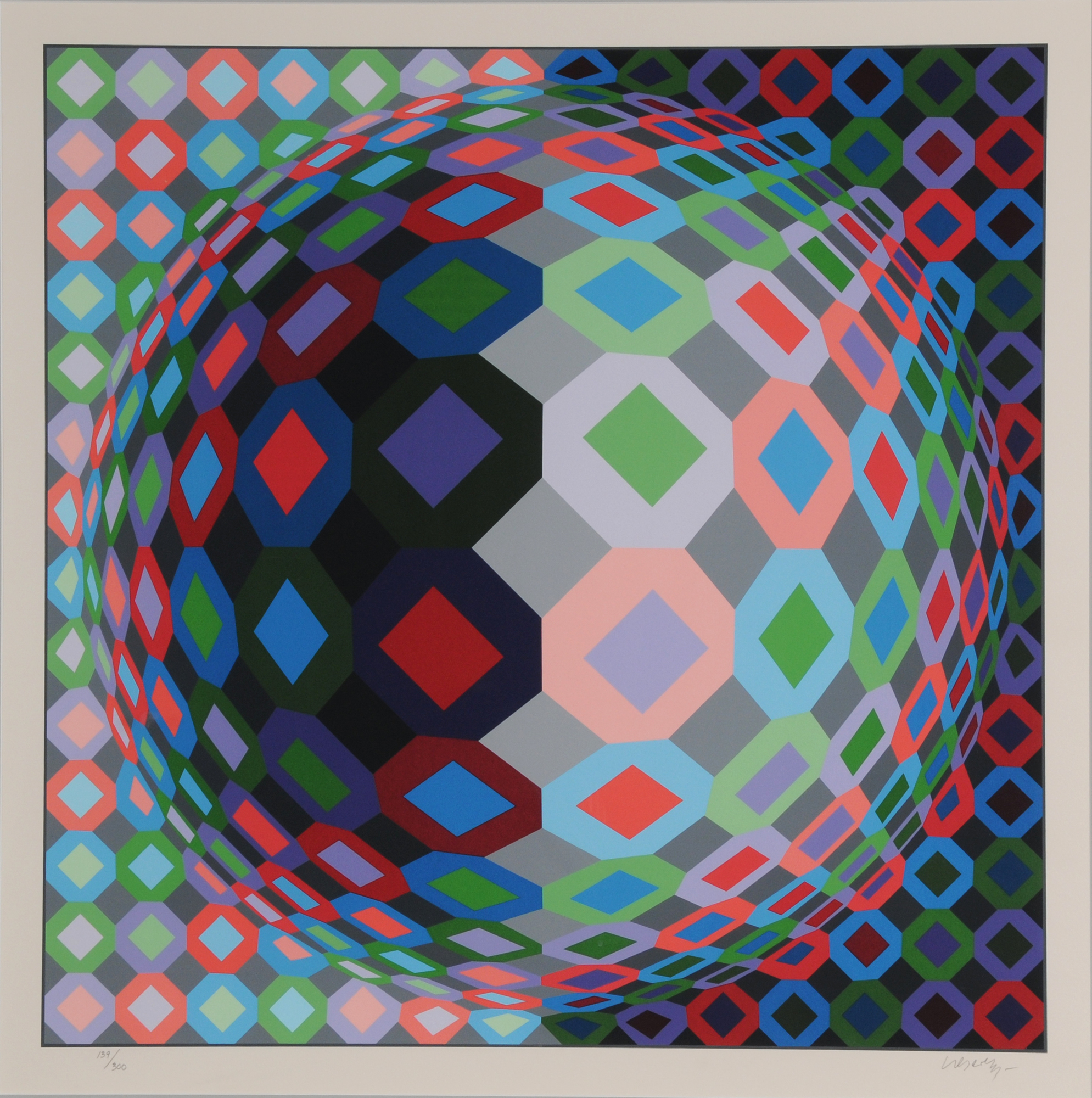 Victor Vasarely, Composition