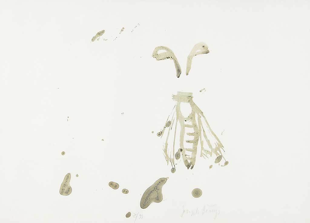 Joseph Beuys, O. T. (Biene), from "Spur I"