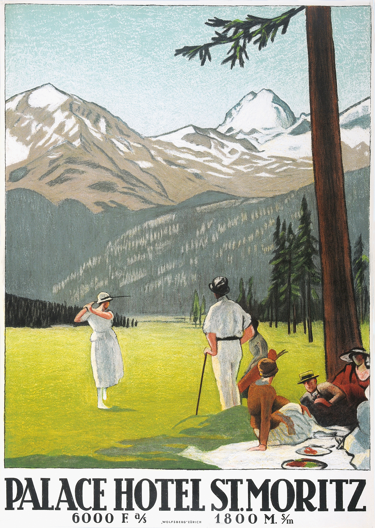 Emil Cardinaux, Palace Hotel St. Moritz
