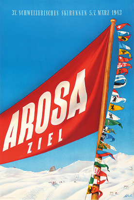 Arosa 37. Schweizerisches Skirennen 1943