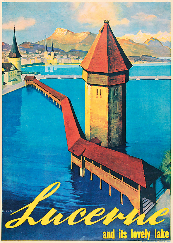 Otto Landolt, Lucerne and its lovely lake