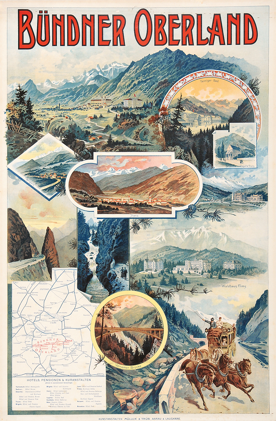 20. Jh. Anonym, Bündner Oberland