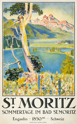 St. Moritz, Sommertage im Bad St. Moritz
