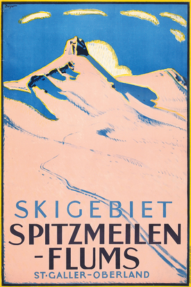 Skigebiet Spitzmeilen Flums