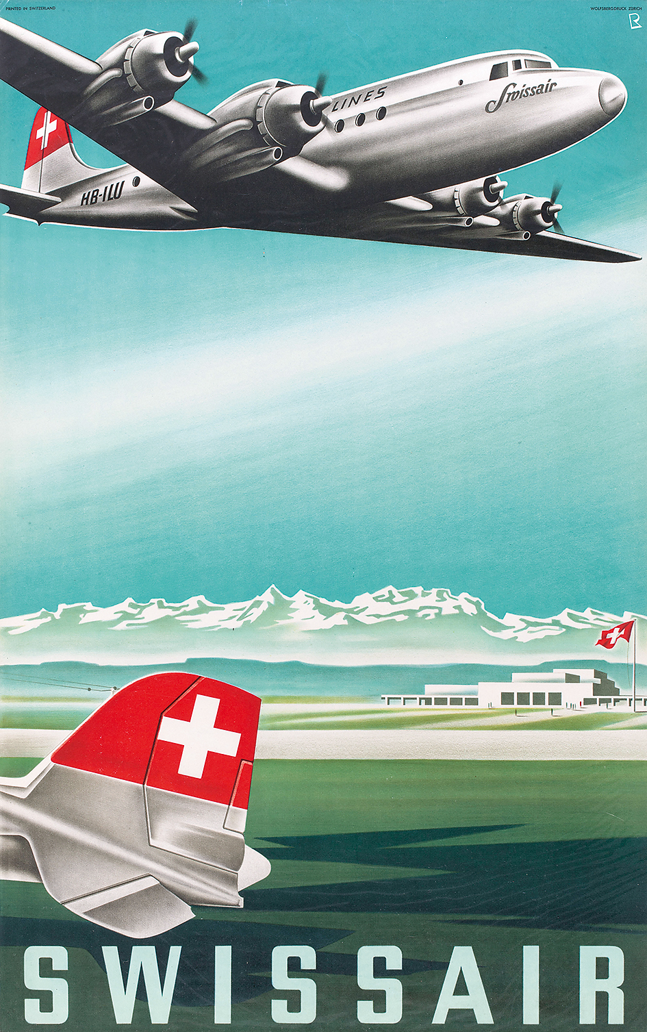 Bernhard Reber, SWISSAIR