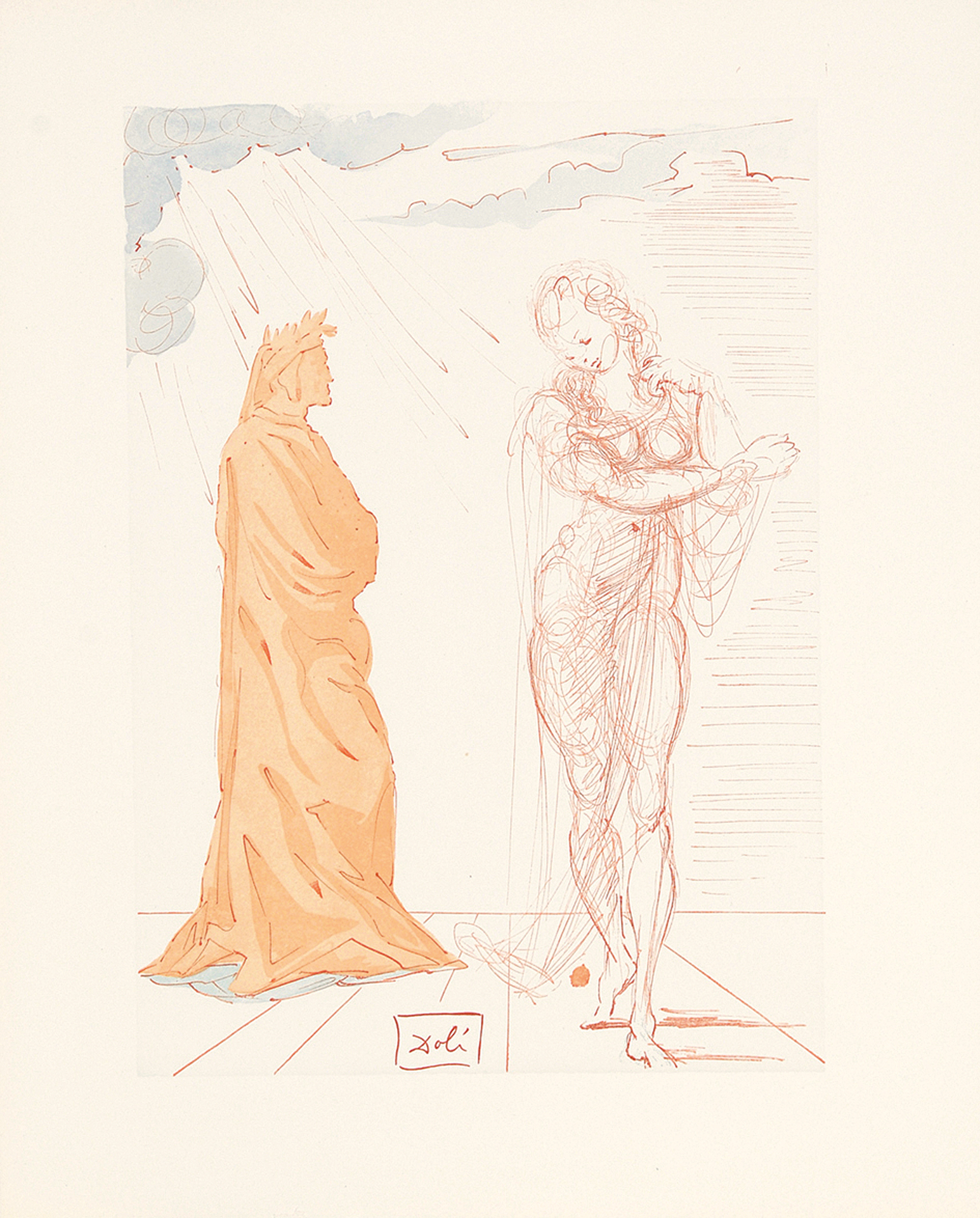 Salvador Dalí, Portfolio. Die Göttliche Komödie