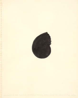 Rendering for Third of Thirteen Spiral Drawings