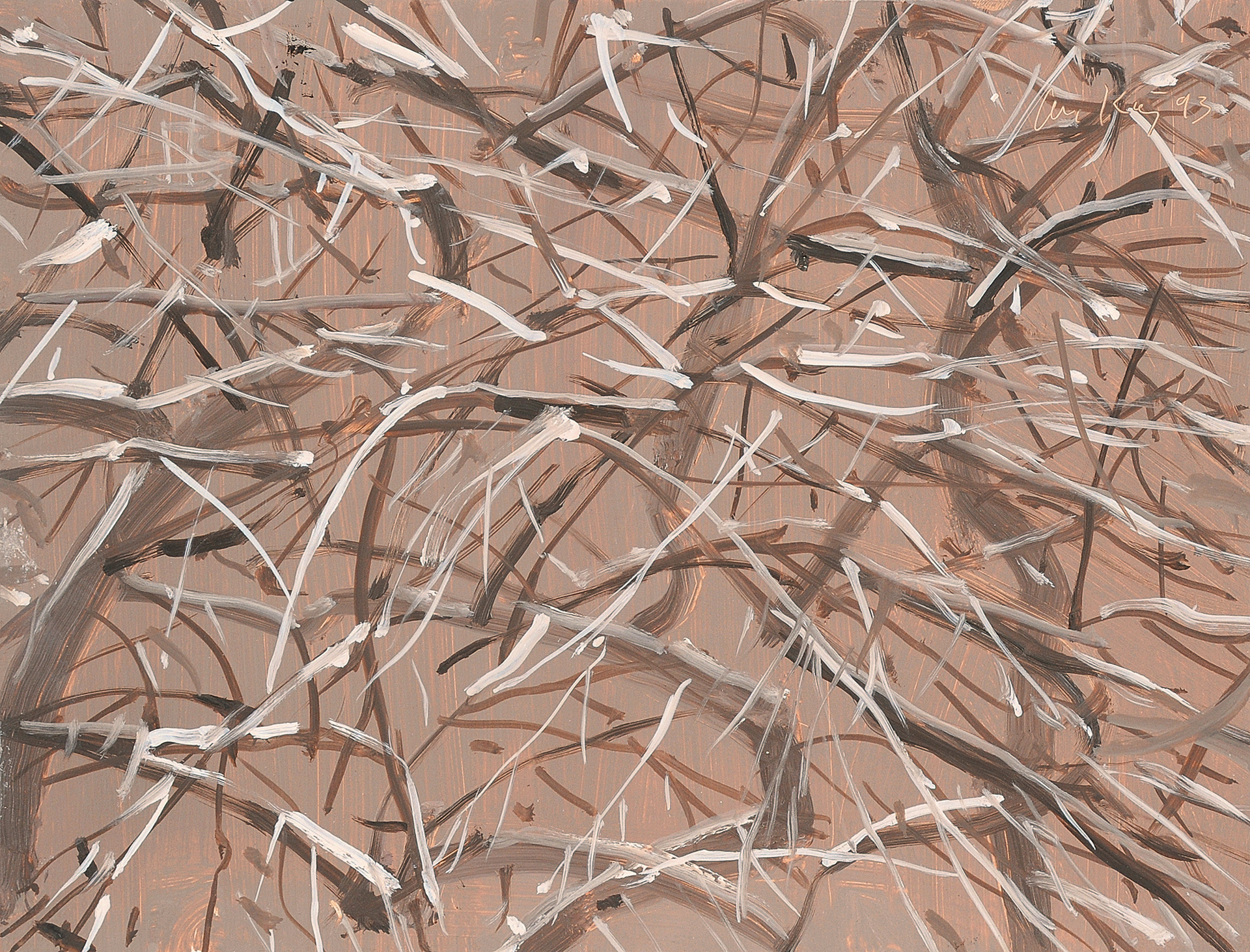 Alex Katz, Winter Revisited