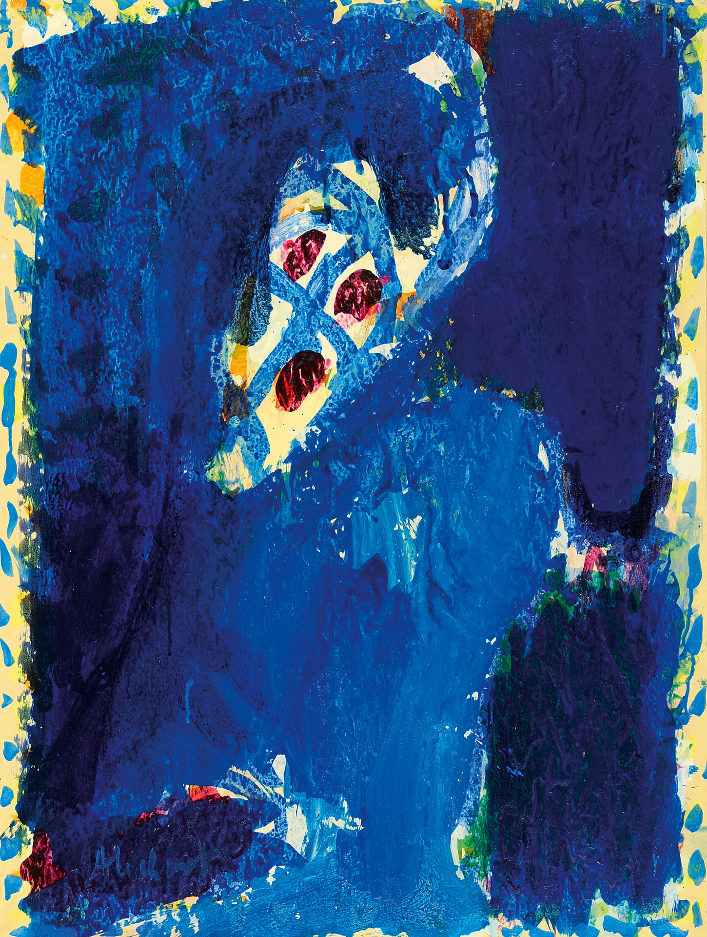 Pierre Alechinsky, Oeil gothique