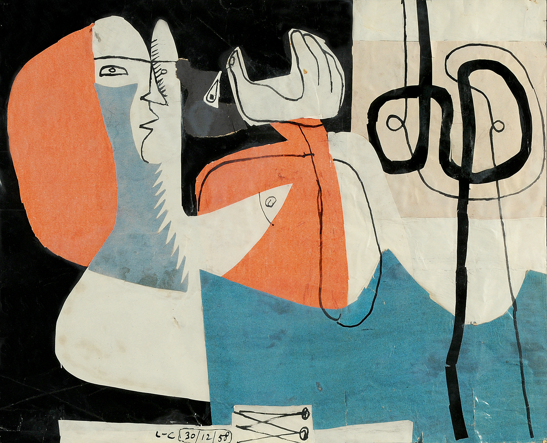 Le Corbusier, Femme et corsage