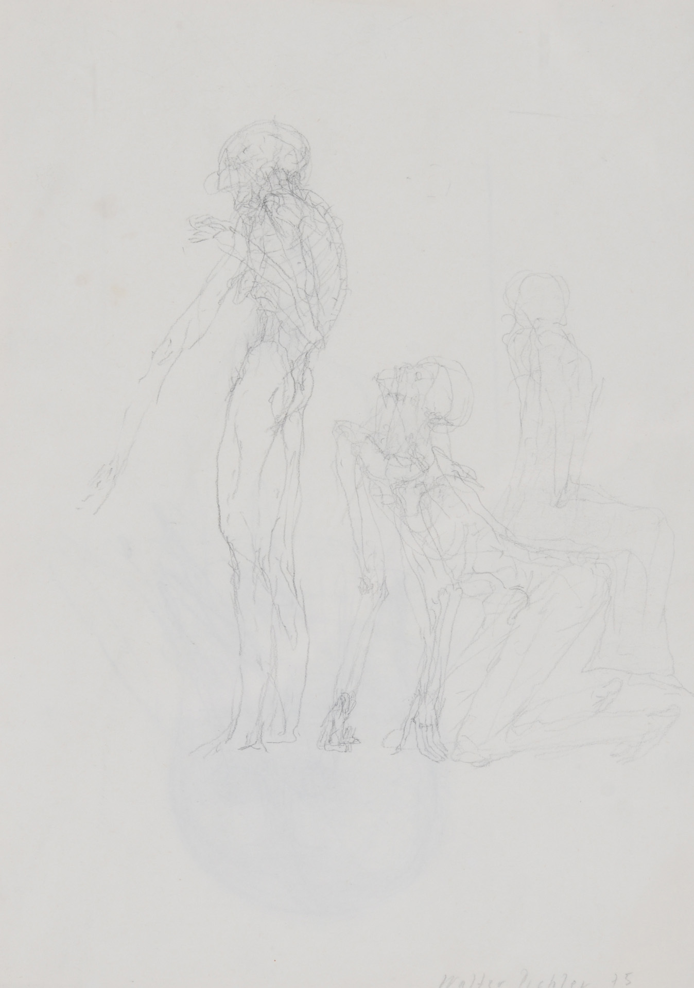 Walter Pichler, Drei Figuren