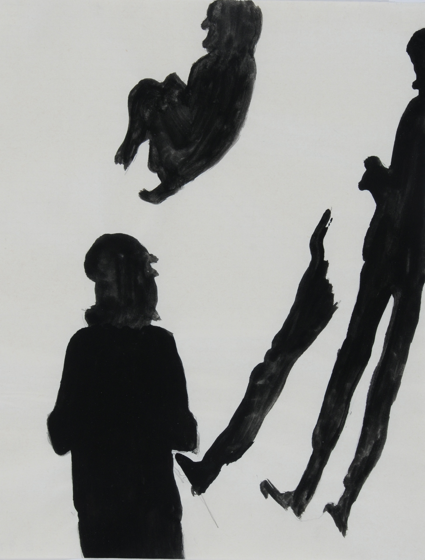 Silvia Bächli, Black figures