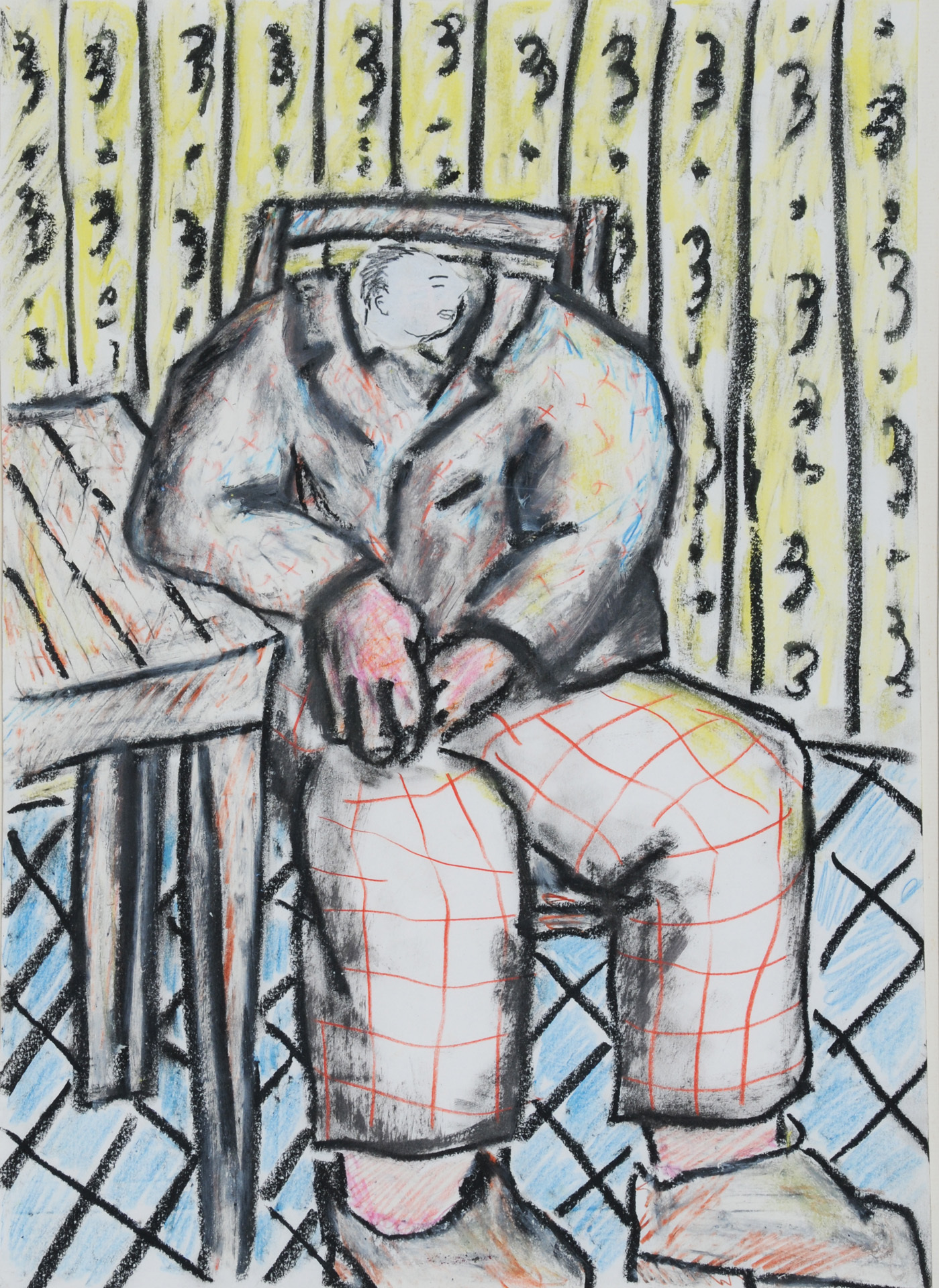 Jean-Charles Blais, Homme assis