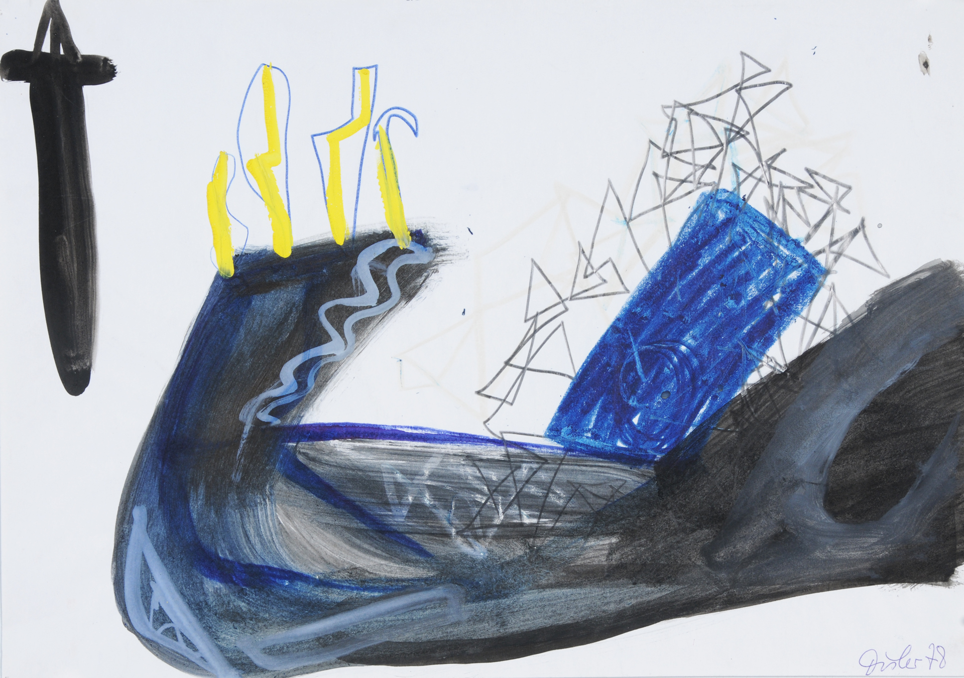 Martin Disler, Untitled