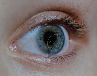 Grünes Bayer-Auge