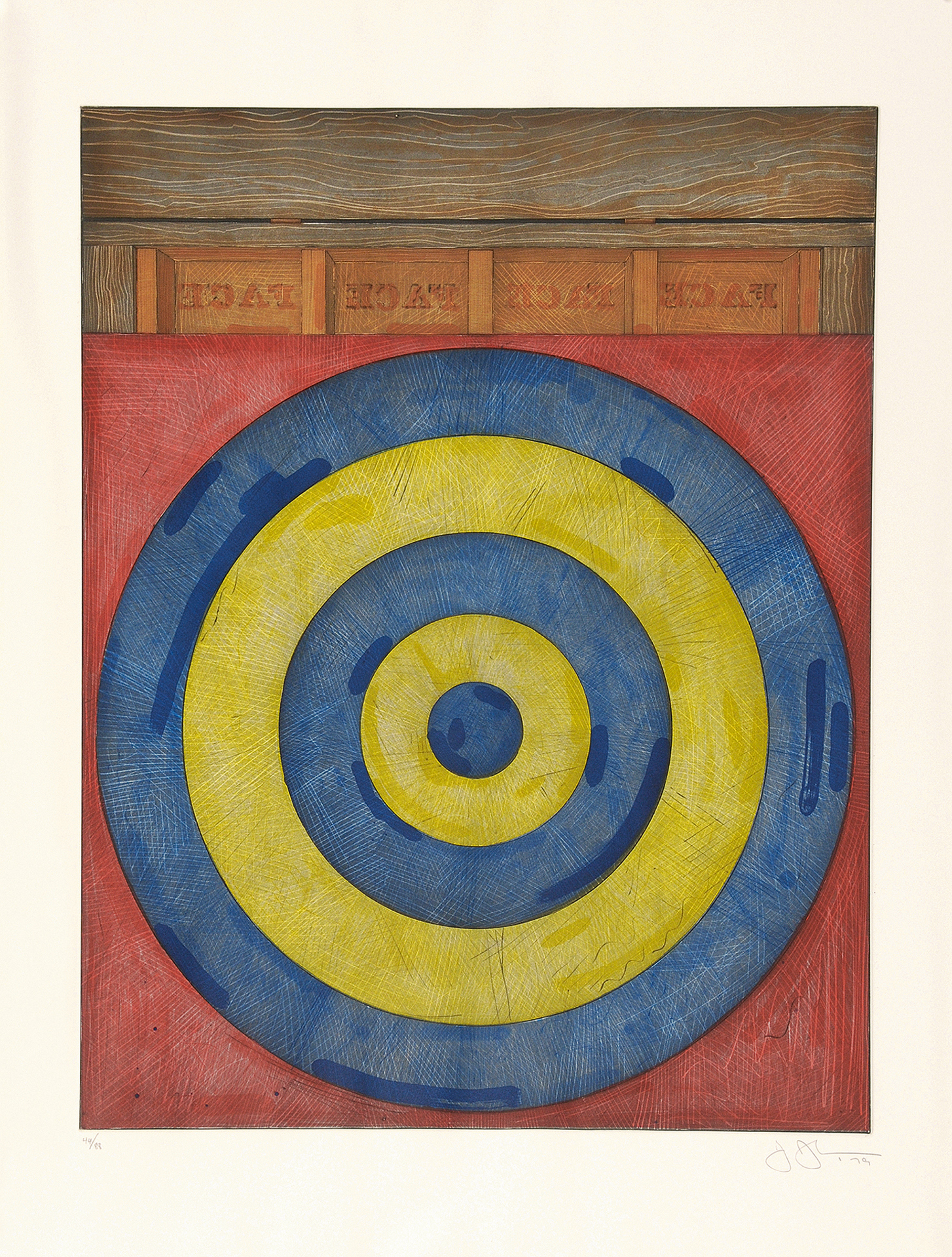 Jasper Johns, Target with Four Faces