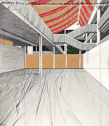 Wrapped Floors and Covered Windows, Project for Museum Würth, Künzelsau, Germany