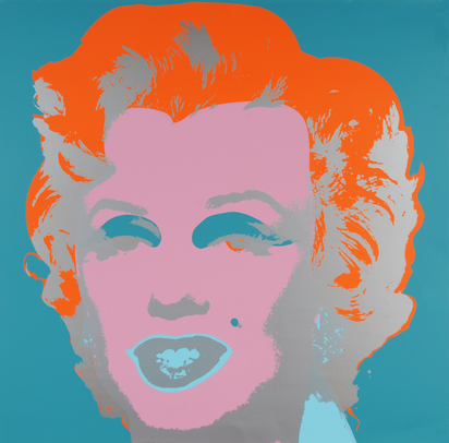 nach. Blatt aus "Marilyn Monroe"