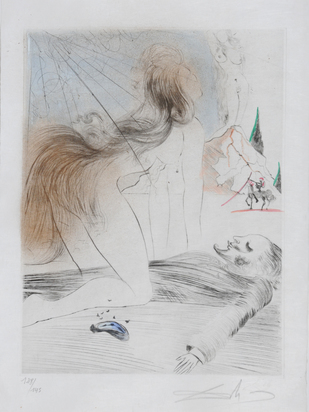 Femme à genoux, from "Vénus aux fourrures"