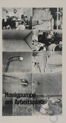 2 sheets: Honigpumpe am Arbeitsplatz