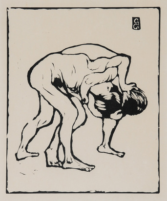 La Lotta I - Ringende Knaben - Diego und Alberto, ca. 1912/64