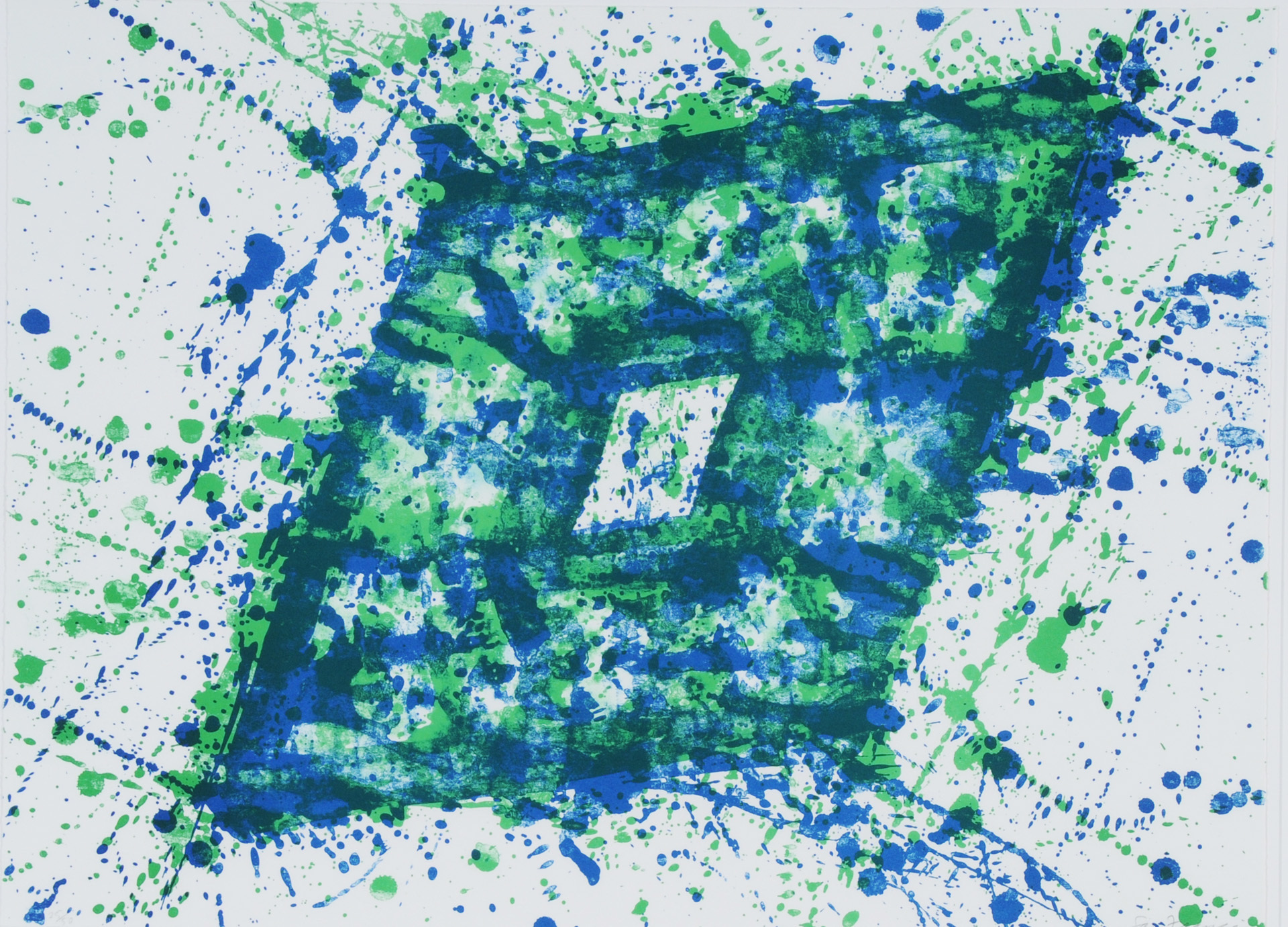 Sam Francis, Untitled, aus "Papierski Portfolio"