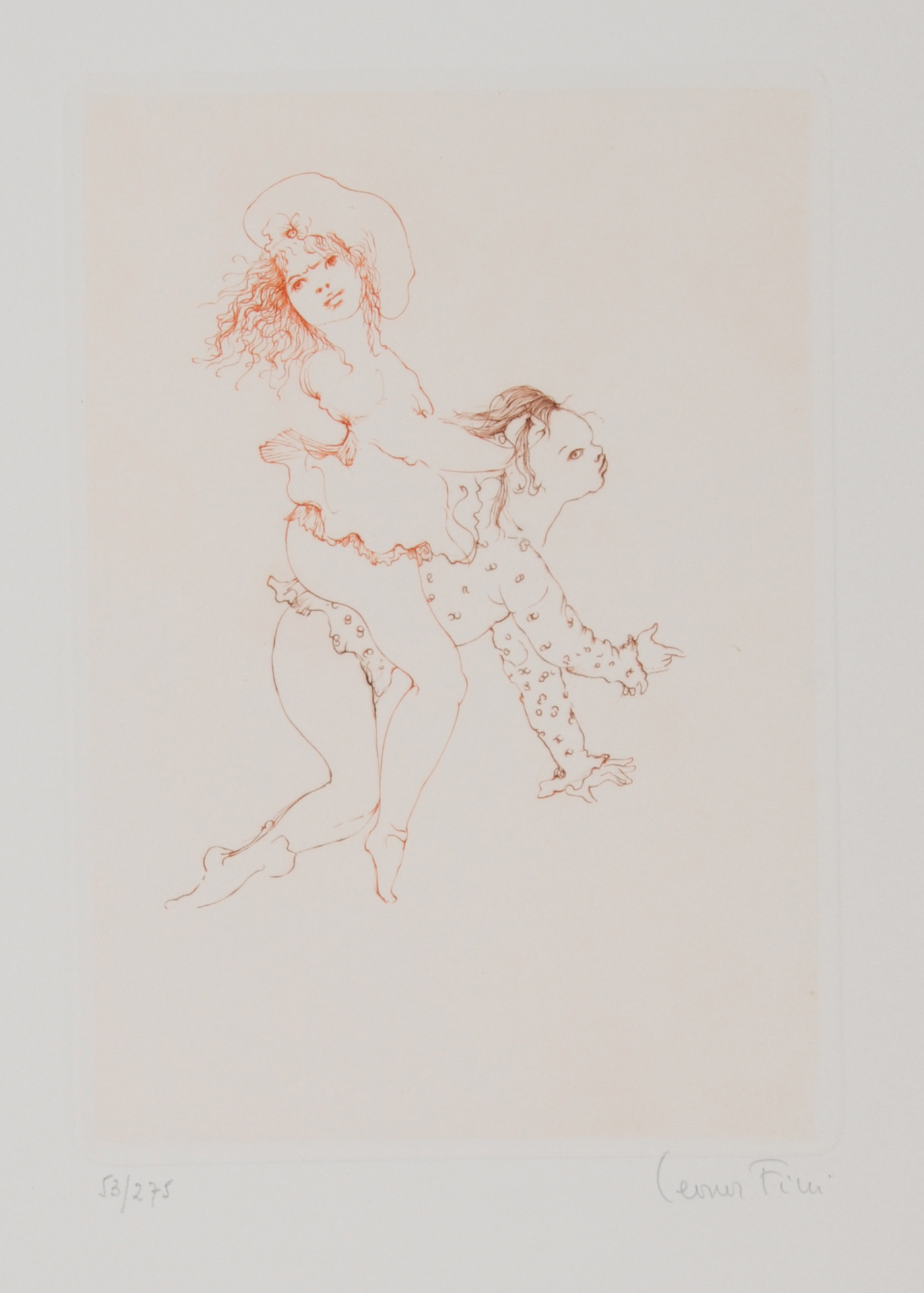 Leonor Fini, 8 Blätter aus "Les petites filles modèles"