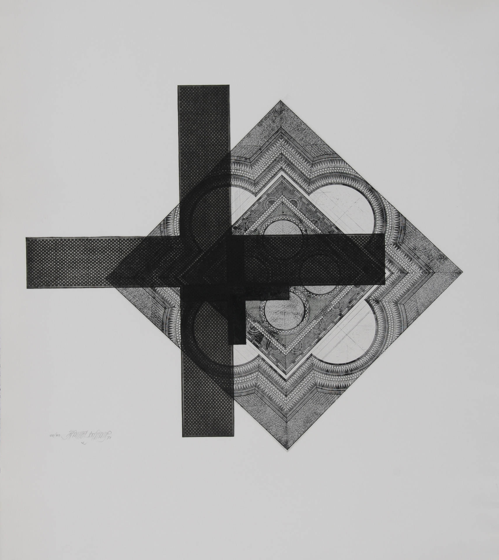 Grafik, 10 sheets: J. Gachnang (2); H. Antes; F. Eggenschwiler; G. Frühtrunk; J. Lucebert; W. Müller-Brittnau; H. Schweizer; O. Wiggli; F.A. Wyss