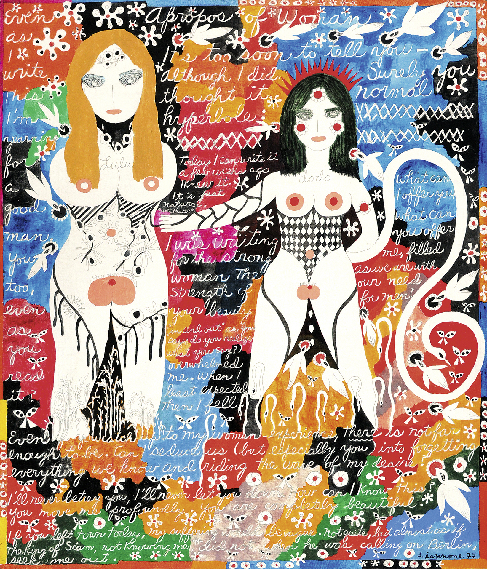 Dorothy Iannone, Apropos of Woman
