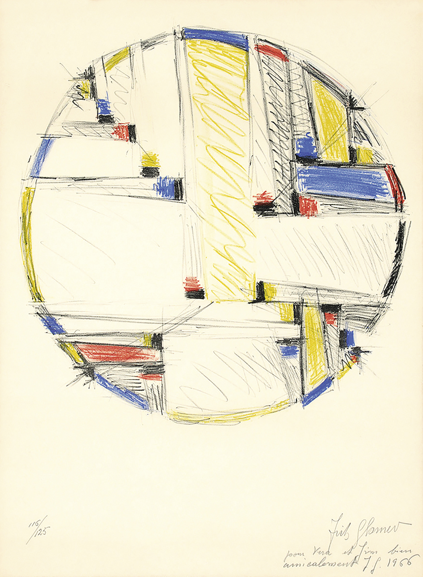 Fritz Glarner, Tondo