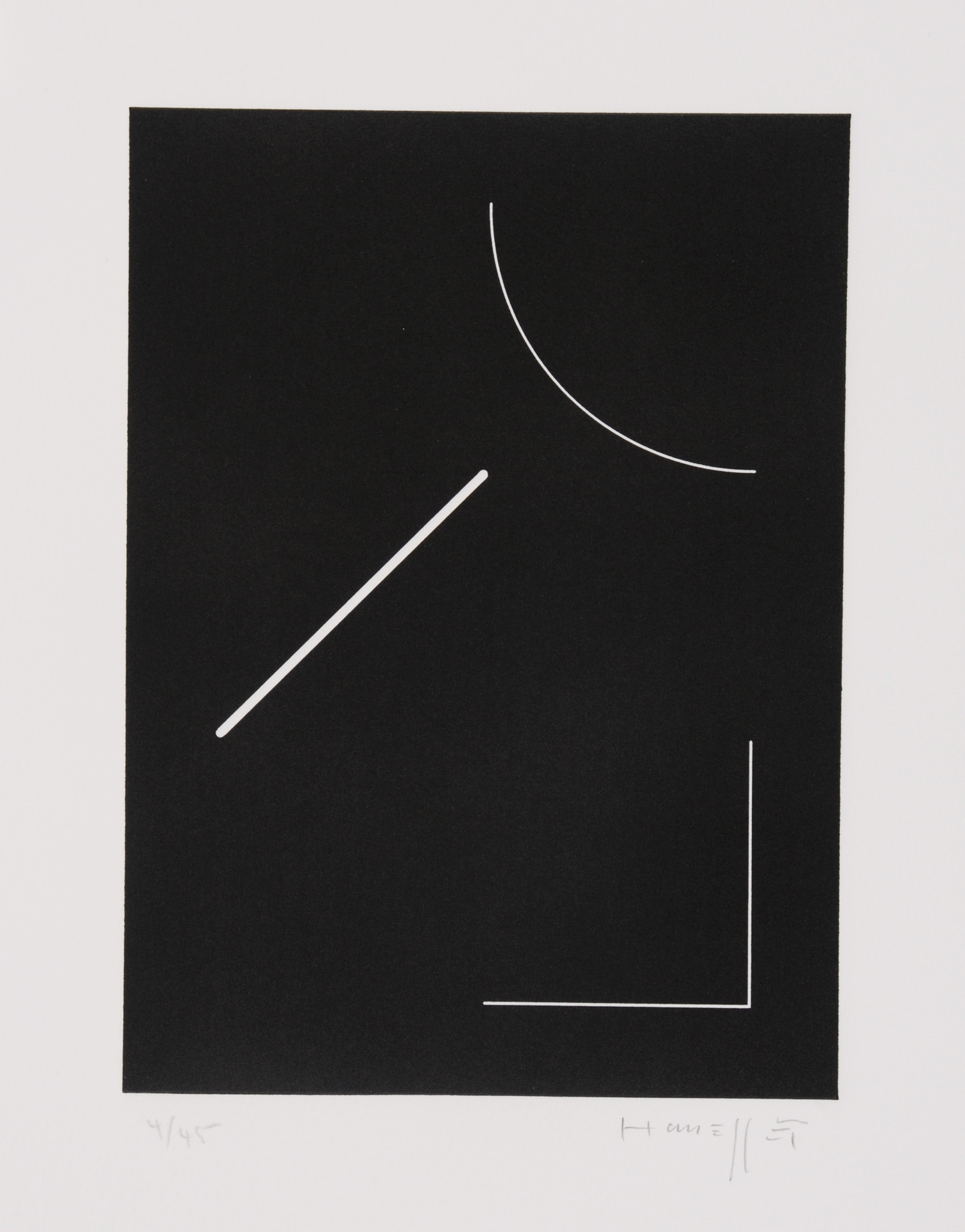 Gottfried Honegger, Mappe. Ich sterbe