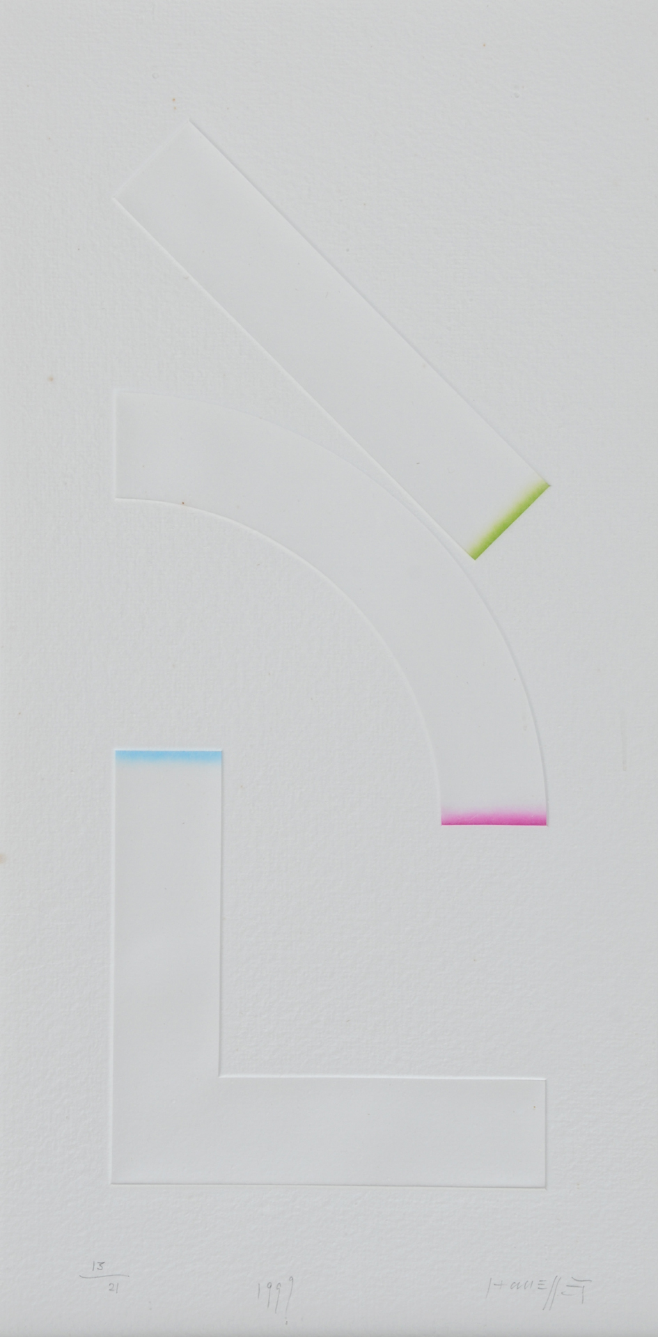 Gottfried Honegger, 4 Blätter: Ohne Titel